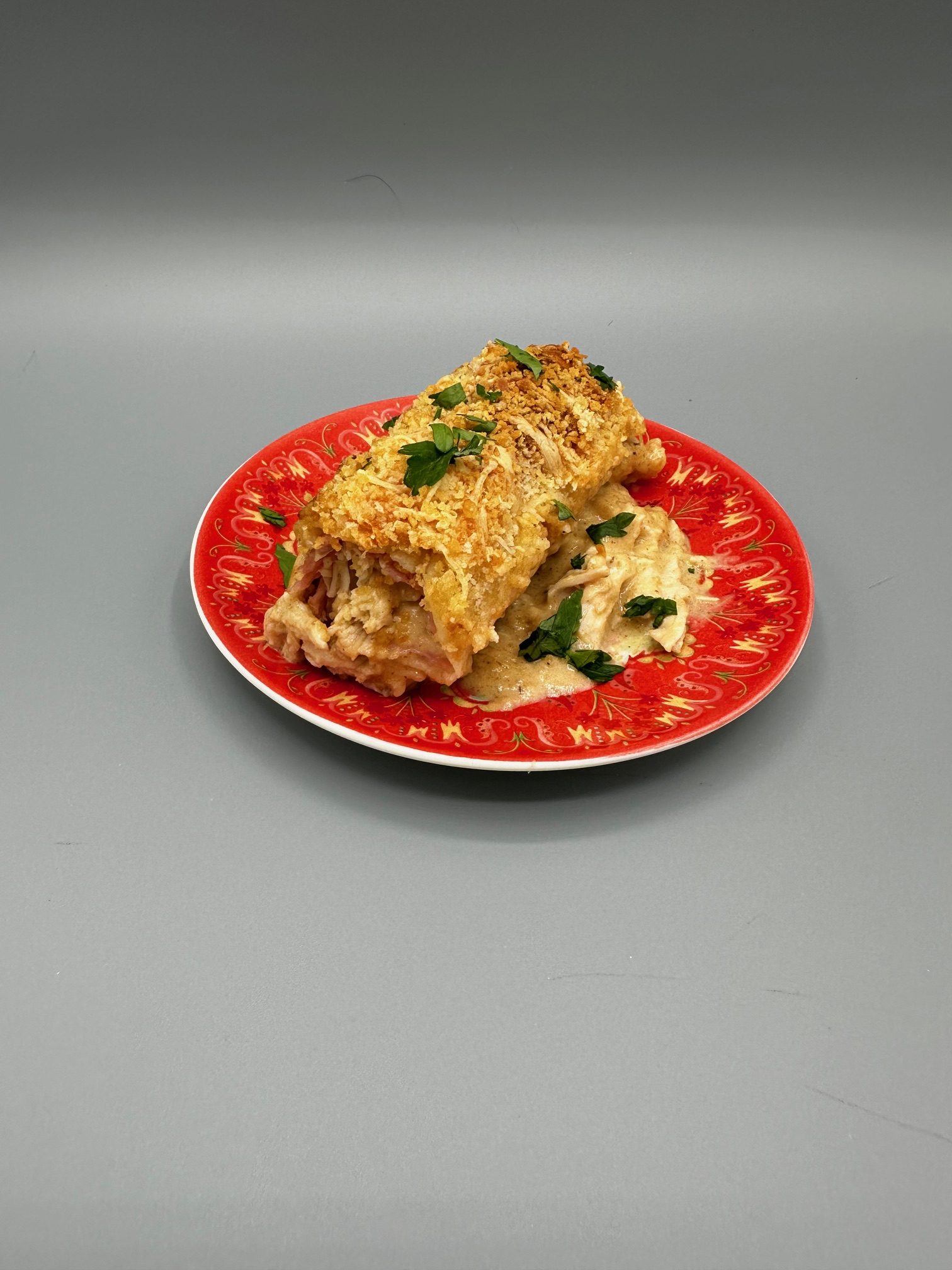 Chicken Cordon Bleu Enchiladas