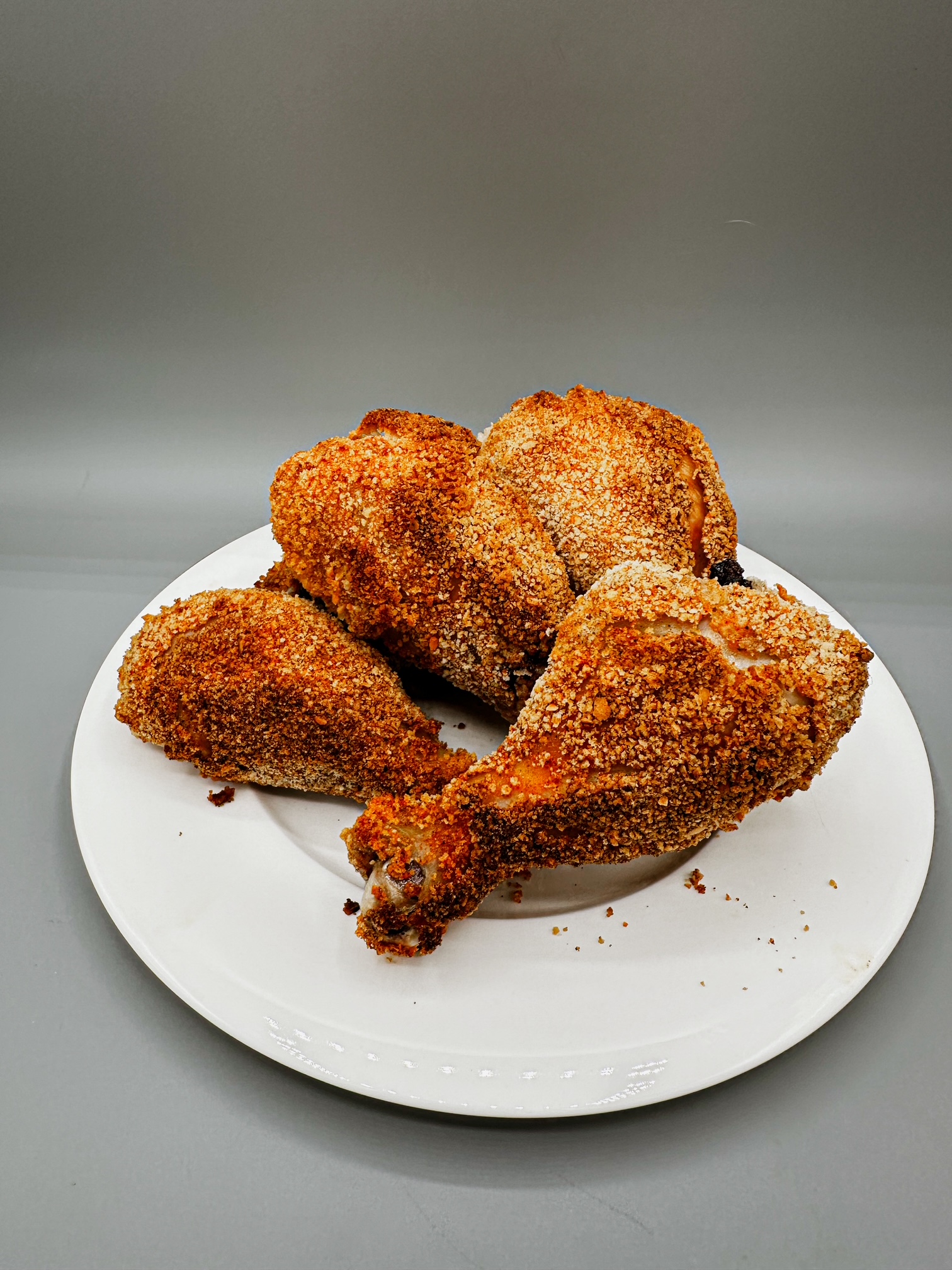 Baked Crunchy Chicken Drumsticks